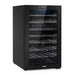 Baridi 52 Bottle Dual Zone Wine Cooler, Fridge, Touch Screen Controls, LED - Black - DH236