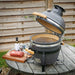 Deluxe Kamado Style BBQ Grill, Oven, Smoker, Ceramic 16"(40cm) - DG158