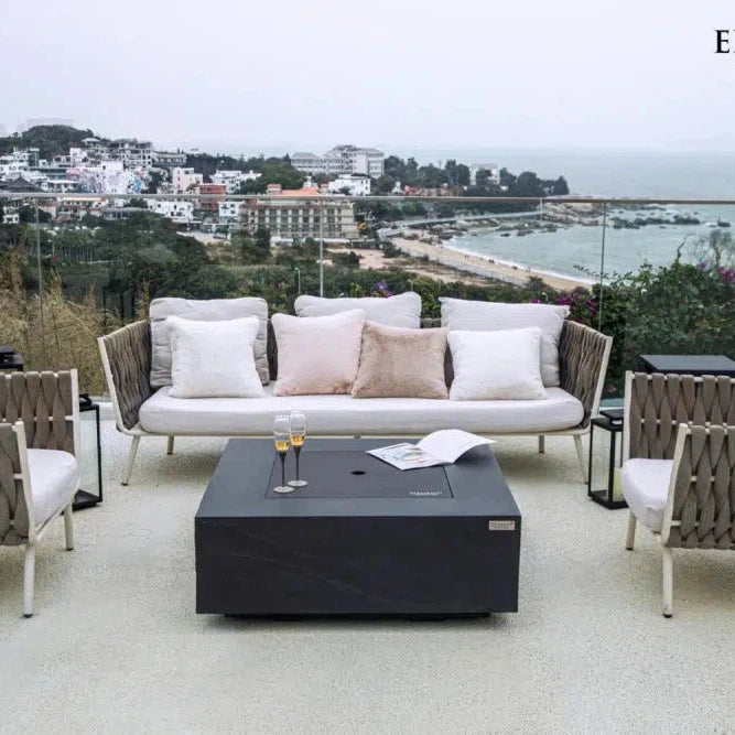 Roraima Fire Table - Slate Black